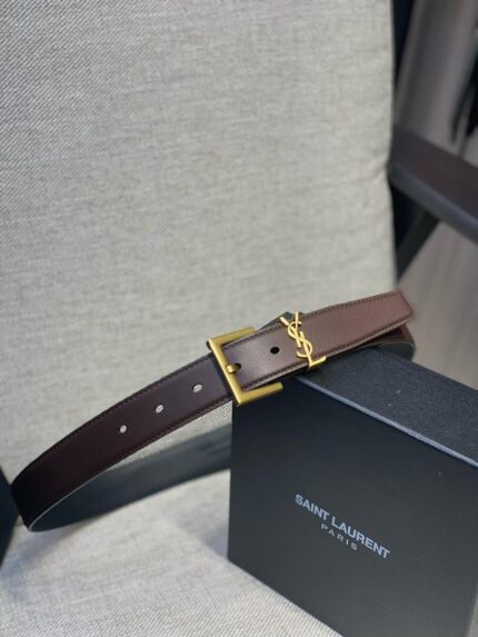YSL Buckle Belt