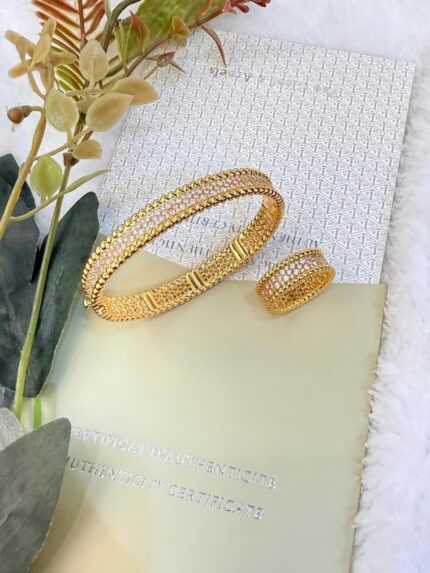 Van Cleef & Arpels Bracelet and Ring Set