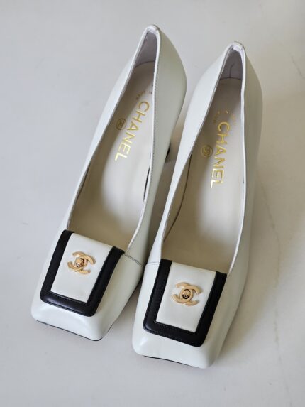 Chanel Square Pumps