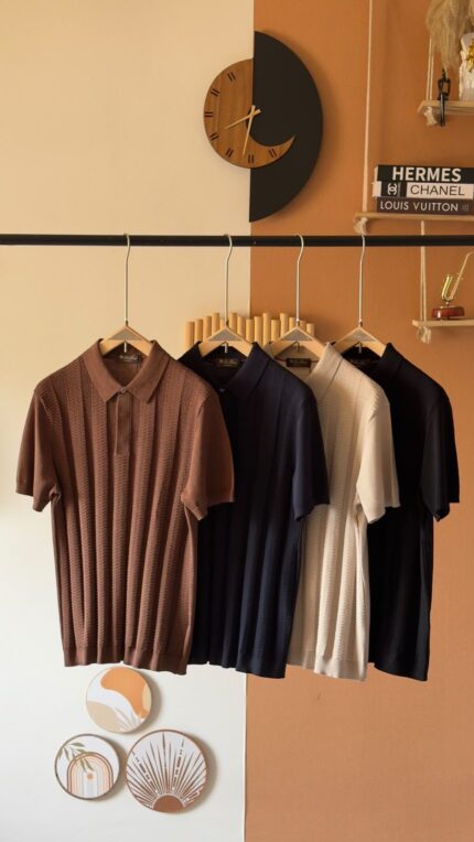 Loro Piana Knit Polo Shirts