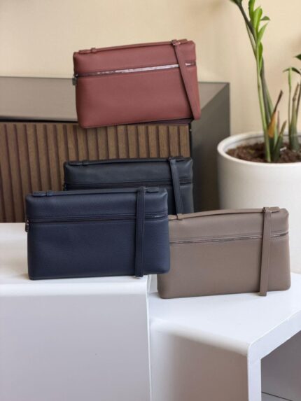 Loro Piana Leather Pouches