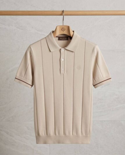 Loro Piana Knit Polo Shirt