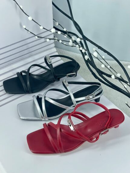 Hermes Low-Heel Sandals