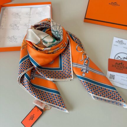 Hermes Silk Scarf