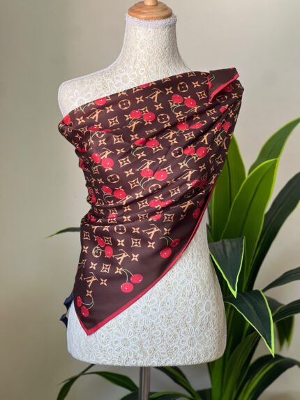 Louis Vuitton Cherry Scarf