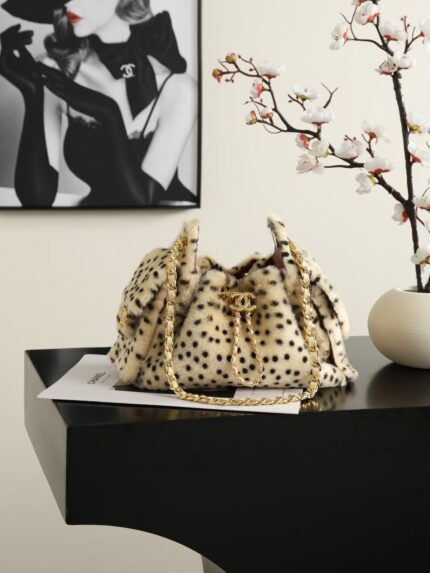 Chanel Fur Shoulder Bag