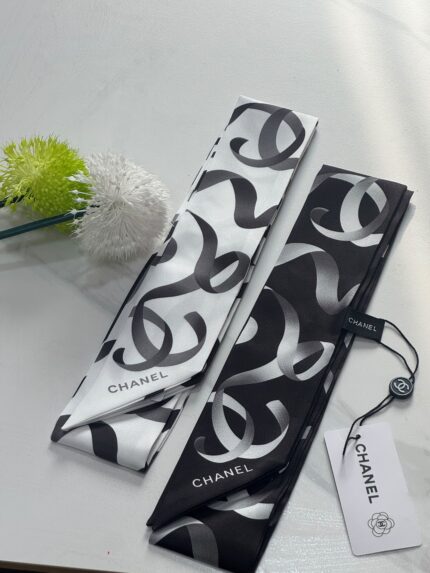 Chanel Silk Twilly Scarf