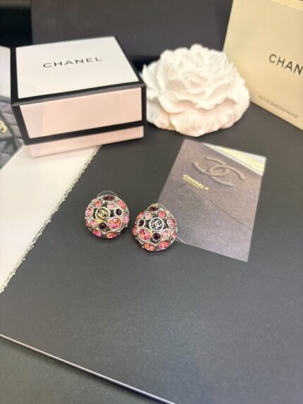 Chanel Crystal Earrings