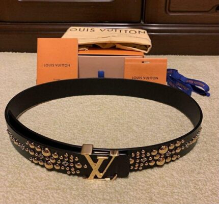Louis Vuitton Initiale Studded Belt