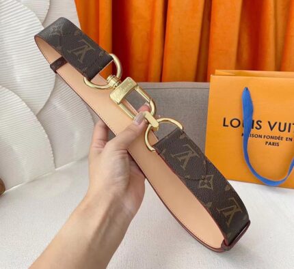 Louis Vuitton Monogram Wide Stretch Belt
