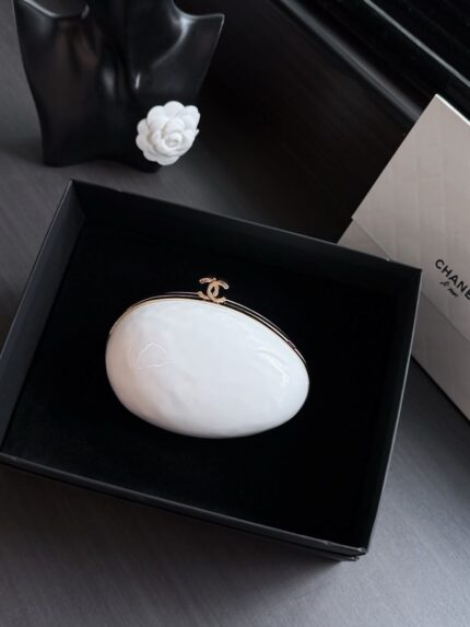 Chanel Oval Pearl Resin Bag