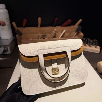 Hermès Halzan Top Handle Bags