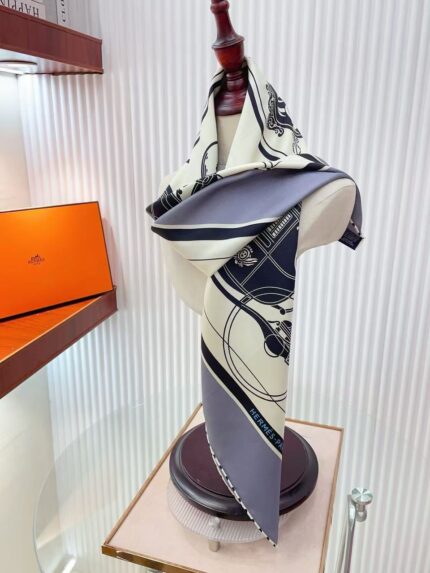 Hermes Silk Scarf