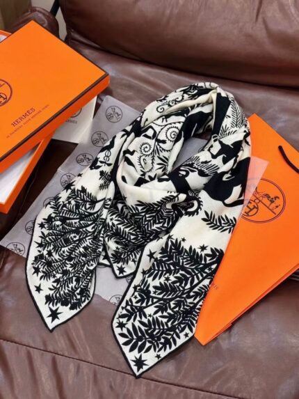 Hermes Silk Scarf