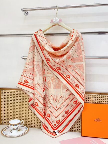 Hermes Silk Scarf