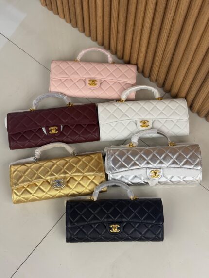 Chanel Quilted Top Handle Bags