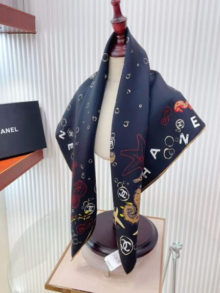 Chanel Silk Scarf