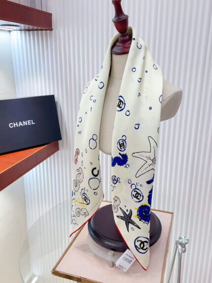Chanel Silk Scarf