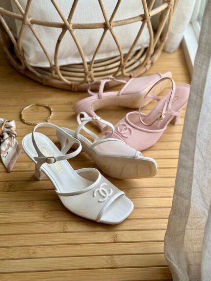 Chanel Slingback Heels
