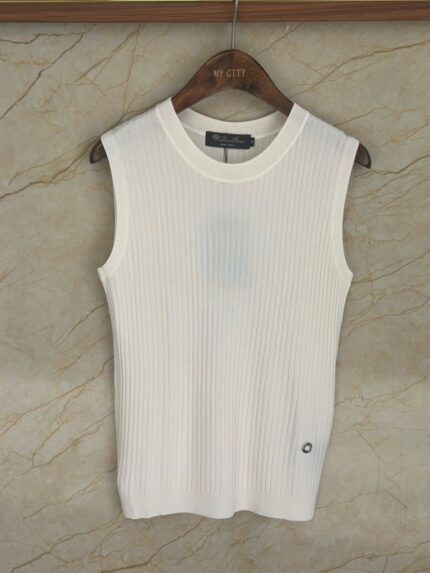 Loro Piana Ribbed Sleeveless Knit Top