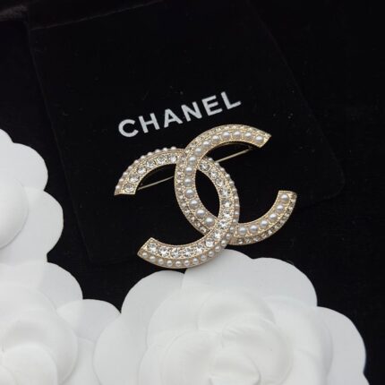 Chanel Logo & Icon Brooch.