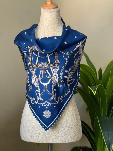 Hermes Silk Scarf