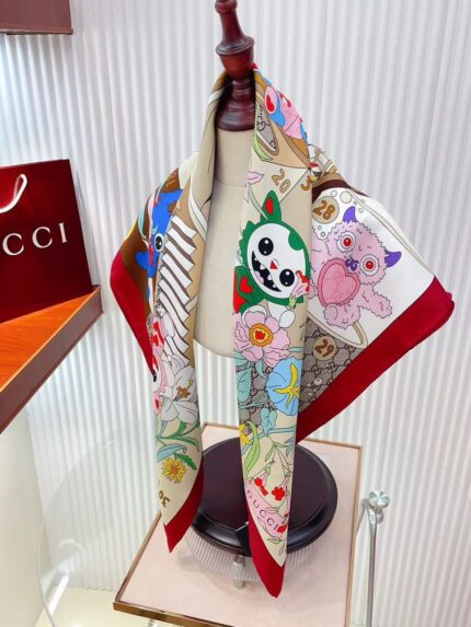 Gucci Silk Scarfs