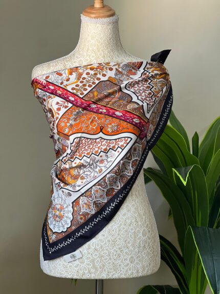 Hermes Silk Scarf
