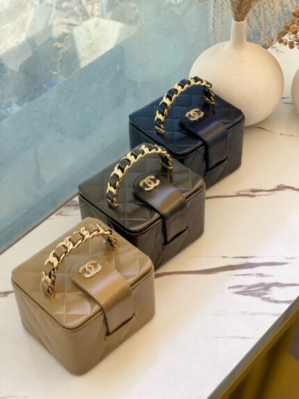 Chanel Quilted Vanity Case Bags