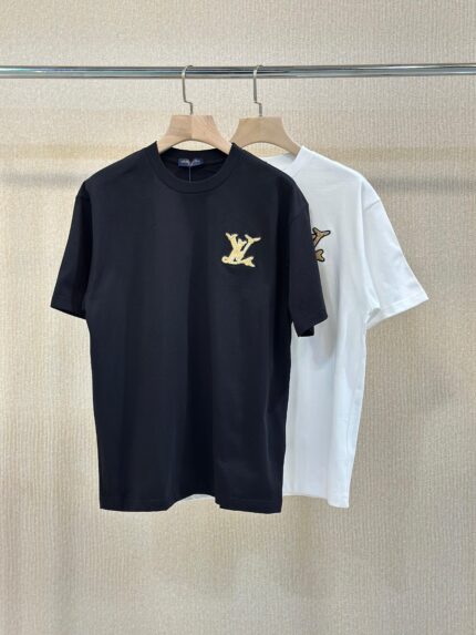 Louis Vuitton Embroidered Logo T-Shirts