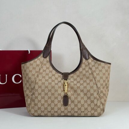 Gucci GG Canvas Jackie Tote Bag
