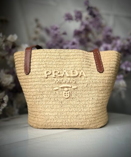Prada Crochet Tote Bag