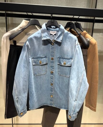 Chanel Denim Overshirt Jacket