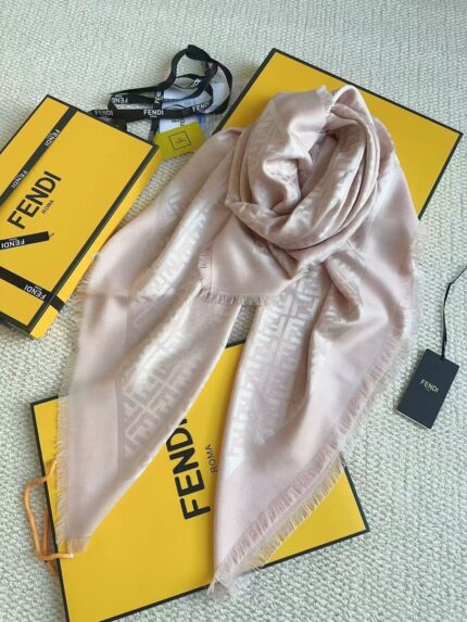 Fendi FF Jacquard Scarf