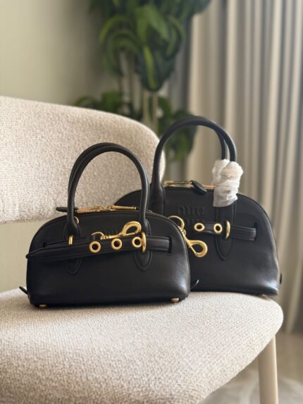 Miu Miu Leather Top Handle Bags