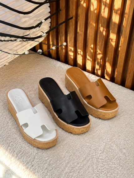 Hermes Eze 30 Platform Sandals