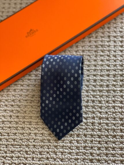 Hermes Silk Tie