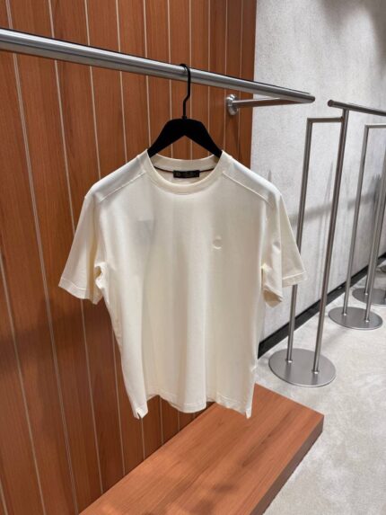 Loro Piana Iconic Embroidered Logo T-Shirts