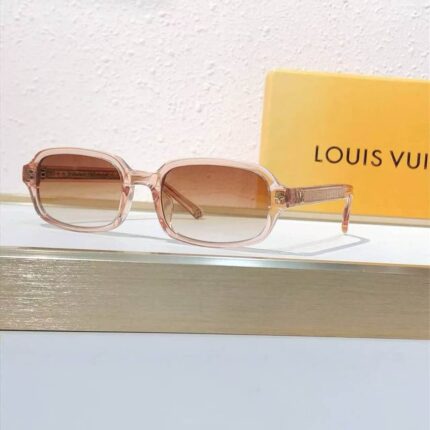 Louis Vuitton Transparent Crystal Signature Sunglasses