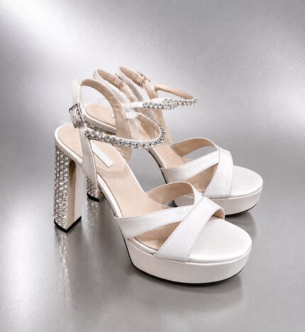 Miu Miu Crystal Platform Heels