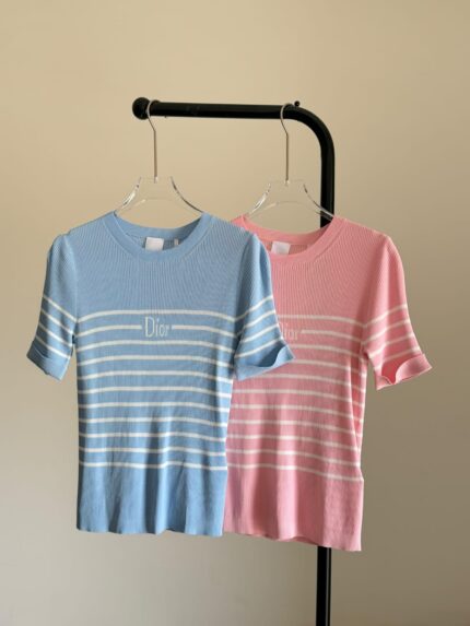 Christian Dior Marinière Knit Tops