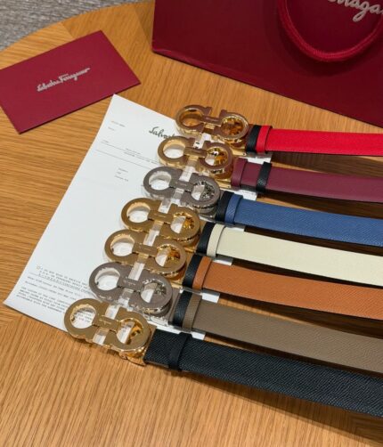 Ferragamo Gancini Reversible Belts