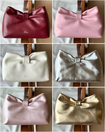 Christian Dior Bow Clutch Bags