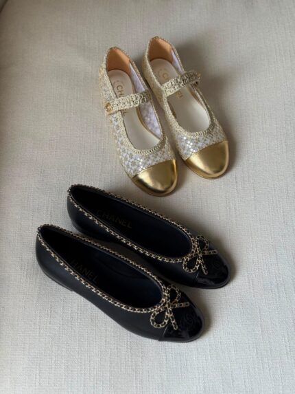 Chanel Mary Jane Flats