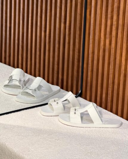 Christian Louboutin Loubi Cross Metal Sandals