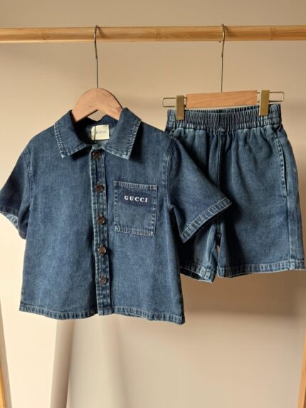 Gucci Kids Denim Set