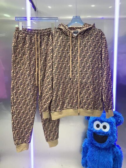 Fendi FF Logo Tracksuit Set