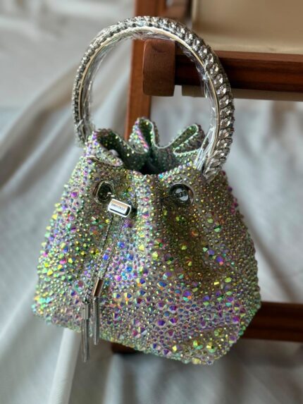 Jimmy Choo Crystal Bucket Bags