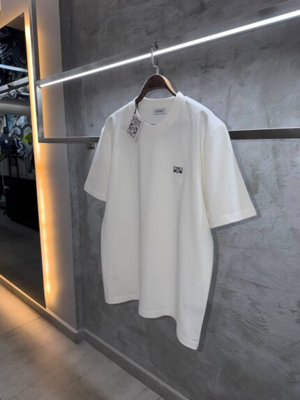 Loewe Anagram Embroidered T-Shirts