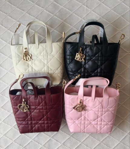 Christian Dior Small Toujours Vertical Tote Bags